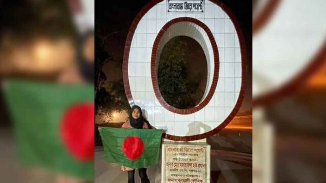 পায়ে হেঁটে টেকনাফ থেকে তেঁতুলিয়া ভ্রমণ করলো চট্টগ্রামের তাহুরা