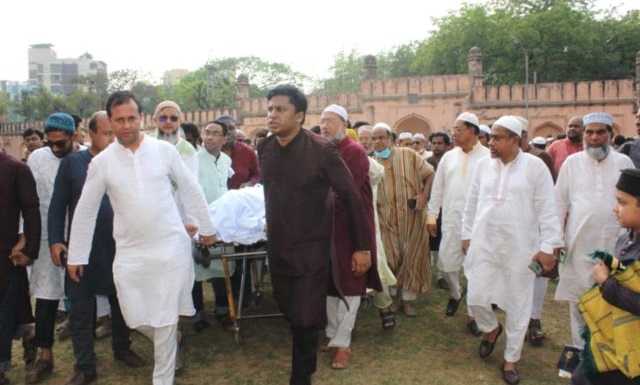 সাবেক ভিসি আরেফিন সিদ্দিকের দাফন সম্পন্ন