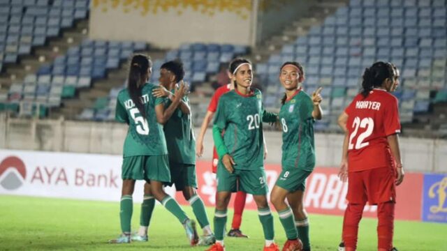 বাহরাইনকে গোল বন্যায় ভাসিয়ে ৭-০ বাংলাদেশের জয়